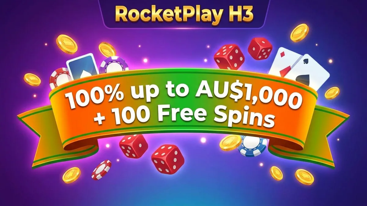RocketPlay bonus screen